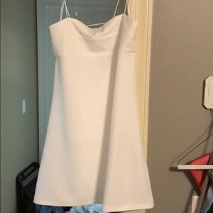 White, mini dress